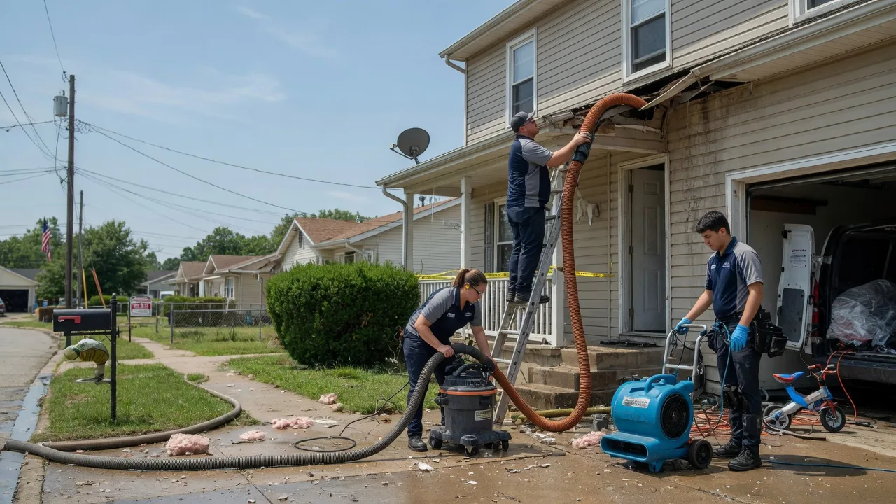 Water Damage Restoration in Bondurant, WY near me